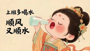 上班多喝水