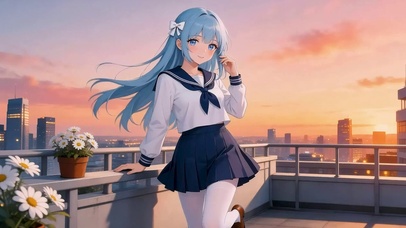 天台JK少女