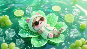 【4K120帧】惬意小猫