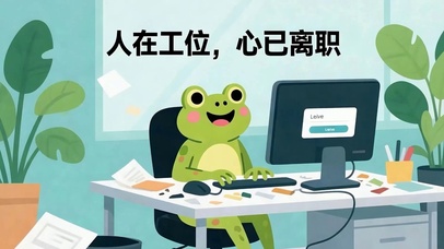 人在工位心已离职