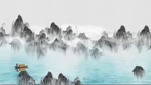 中国风水墨山水