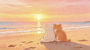 猫猫的日出之约