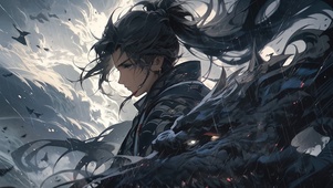 墨画少年
