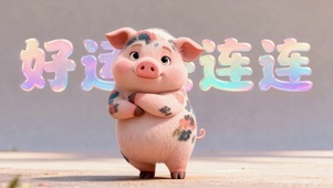 好运猪