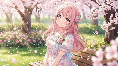花园美女