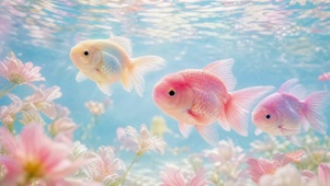 花间金鱼