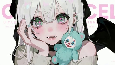 吸血鬼少女和小丑娃娃