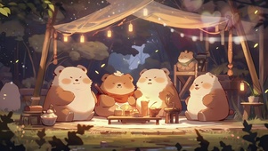森林小熊