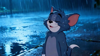 淋雨的汤姆