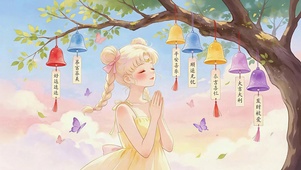 祈福的少女（动态）