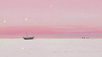 海边的晚霞真美