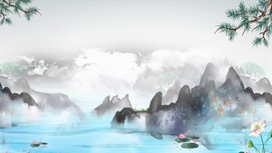 中国风水墨