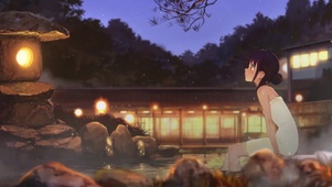 冬浴少女