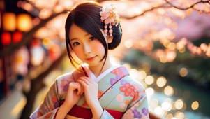 樱花美女4K