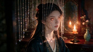 烛火摇曳