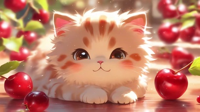 卡通可爱小猫咪