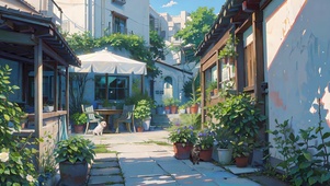 治愈温馨小院