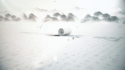 水墨竹简四大发明传承文化经典