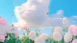 护眼花景带鱼屏