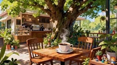 一杯咖啡的温度