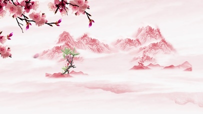 中国风桃花醉