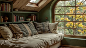 【雨景】阁楼外的雨