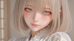 小清新治愈美女