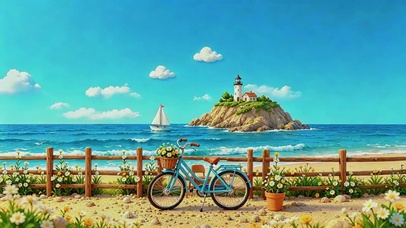 向浪漫大海出发