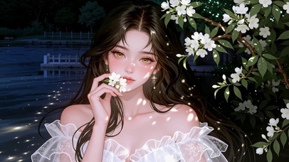 插画女孩