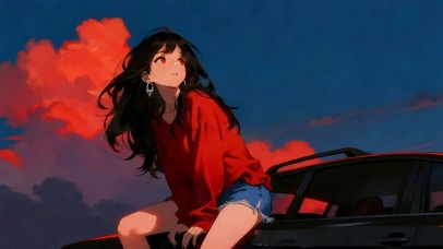 归途的晚风