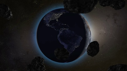 4K陨石撞击地球