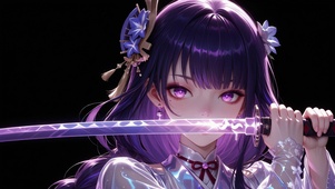 持剑少女