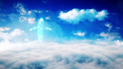 唯美鲲游云山雾海