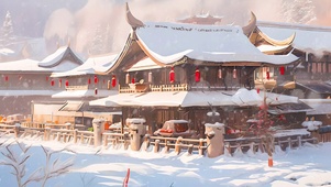 初冬雪