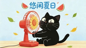 休闲夏日