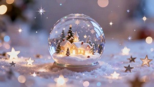 圣诞水晶球