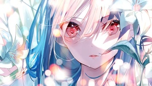 花与少女