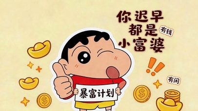你迟早是个小富婆