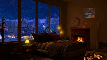 舒适的冬季氛围