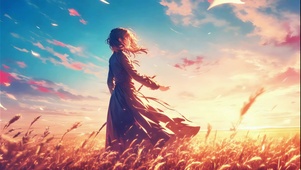 麦田少女