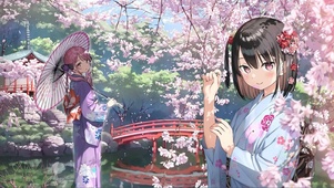 春天的樱花 