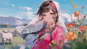 草原少女