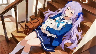 楼梯间的治愈时刻