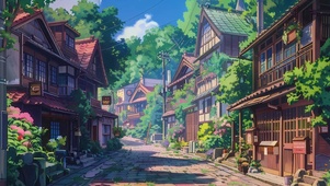 夏日街道