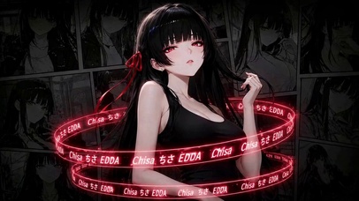 文字环绕千咲