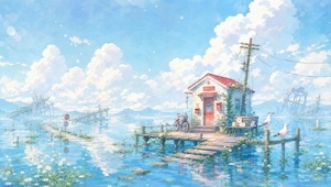 水上小屋
