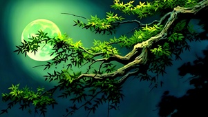 月上柳梢头，人约黄昏后