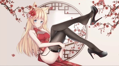 4K动态国风美女