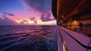 海上晚霞