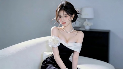 甜美治愈少女